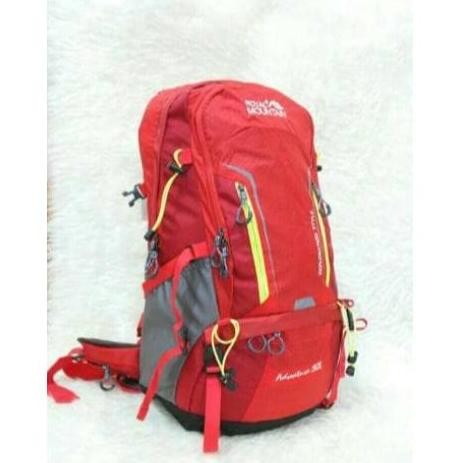 Promo Royal Mountain Adventure 50L Tas Ransel Gunung Carrier Laptop - Merah