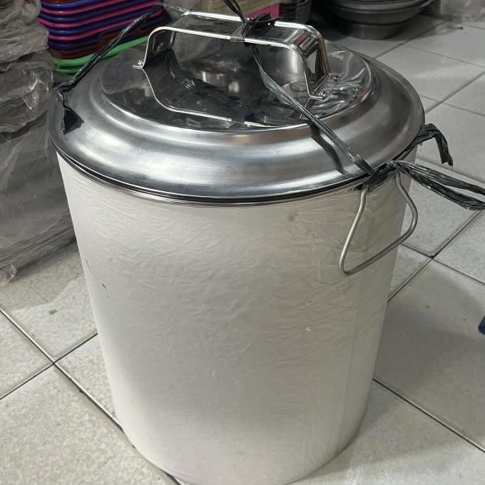 Panci / tong/ dandang air stainless tinggi polos BS