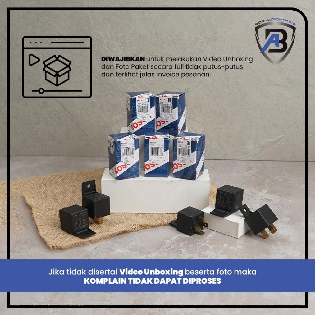 Sr-32 Relay Bosch Kaki 4 12 Volt / 24 Volt 30 Ampere / 20 Ampere Relay Bosch Kaki 5 12 Volt /24 Volt