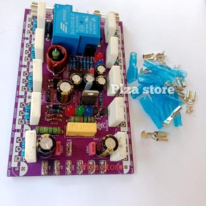 PCB TRANSISTOR FINAL 5 SET TOSHIBA LENGKAP PROTECTOR LED SIGNAL INDIKATOR PCB TR FINAL 5 SET PLUS PR
