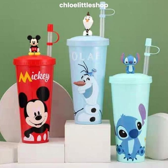 DISNEY Original Cold Drink Cup | Botol Minum Tumbler Anak