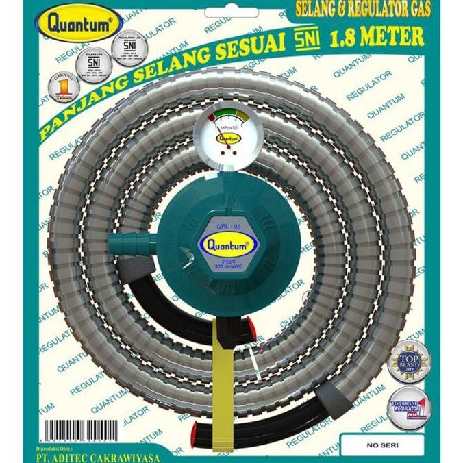 Terbaik Selang Regulator Quantum 100% Ori