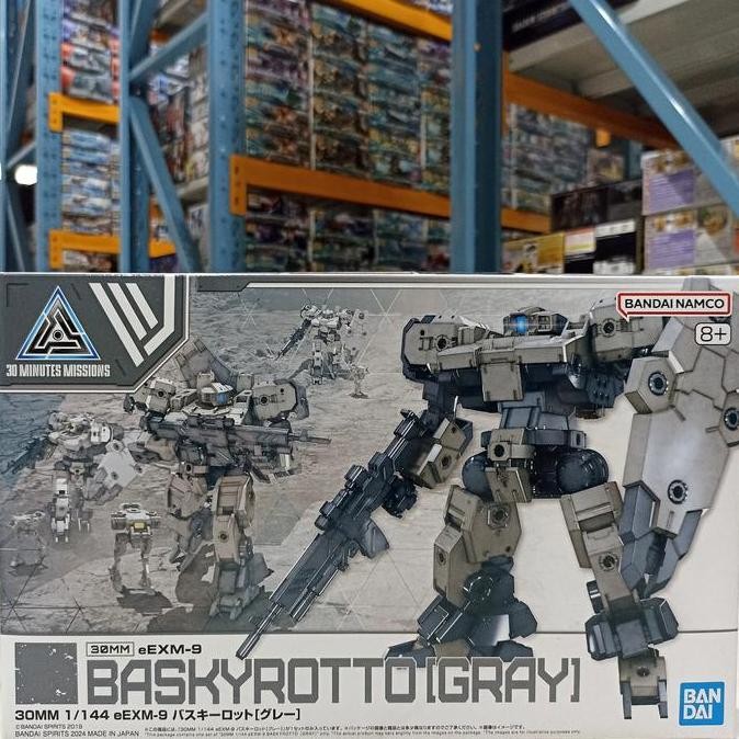 ~~~~~] 30 MM Minutes Missions Baskyrotto Gray - Original Bandai