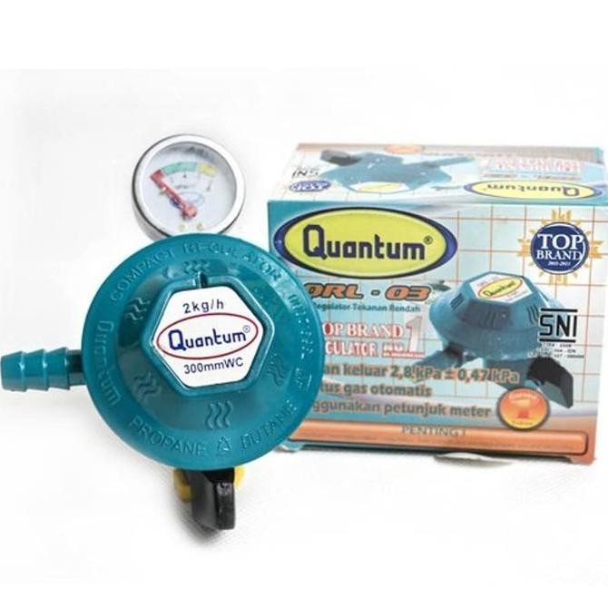 Terbaik Regulator Quantum Qrl 03 Meter 100% Ori