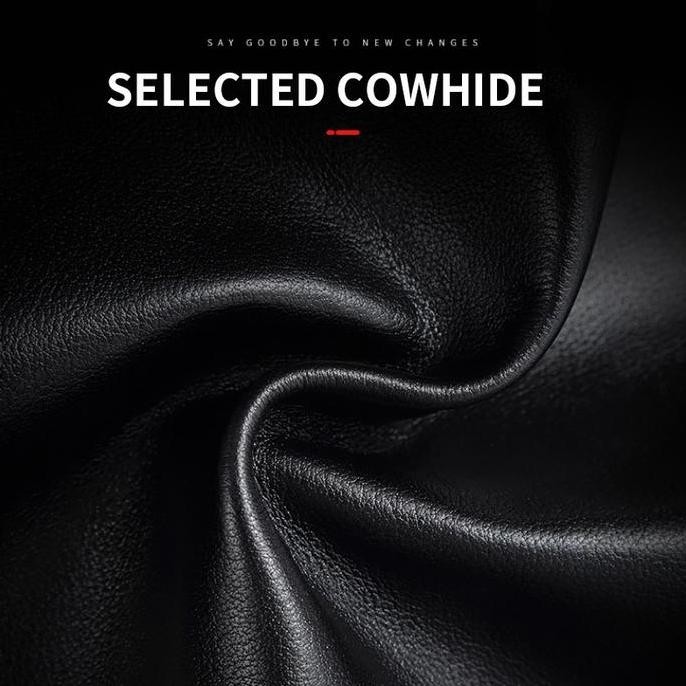 Dompet Pria Terbaru Bostanten Dompet Pria Classic Kulit Sapi Asli Hitam/Coklat