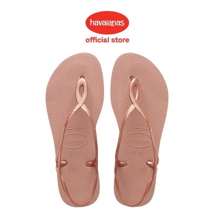Havaianas Luna Crocus Rose Sandals  - Sendal Wanita Karet