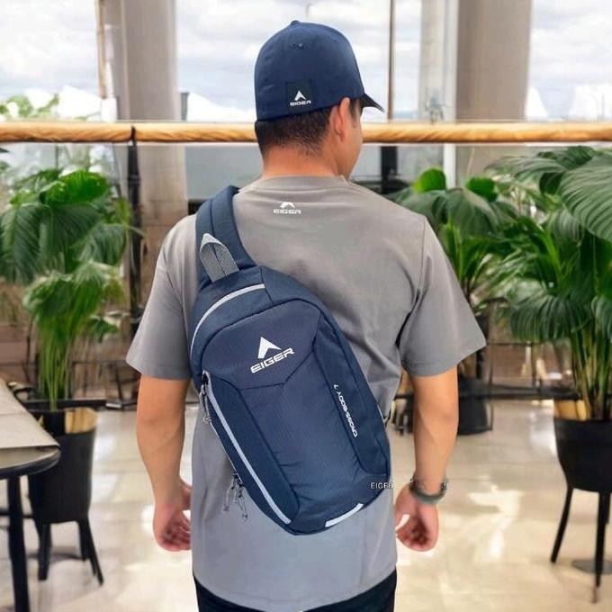 New Arrival Eiger Crossbody 7 2.0 Shoulder Bag Tas Selempang Pria Original