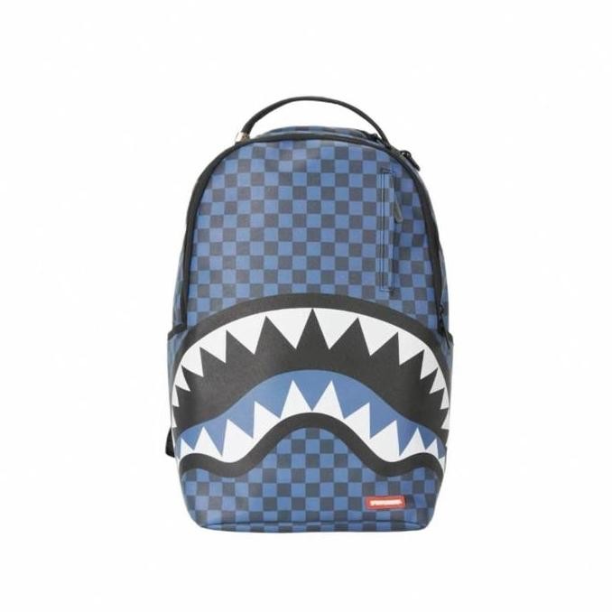 New Arrival Sprayground Blue Shark Backpack