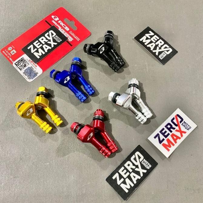 Air Valve Stems Pentil Ban Tubeless Motor Rcb Racing Boy Tank V2 8Mm Original Kualitas Terbaik Harga
