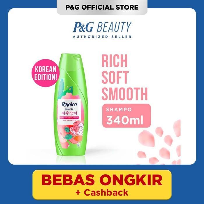 Rejoice Jeju Rose Shampoo 340ml