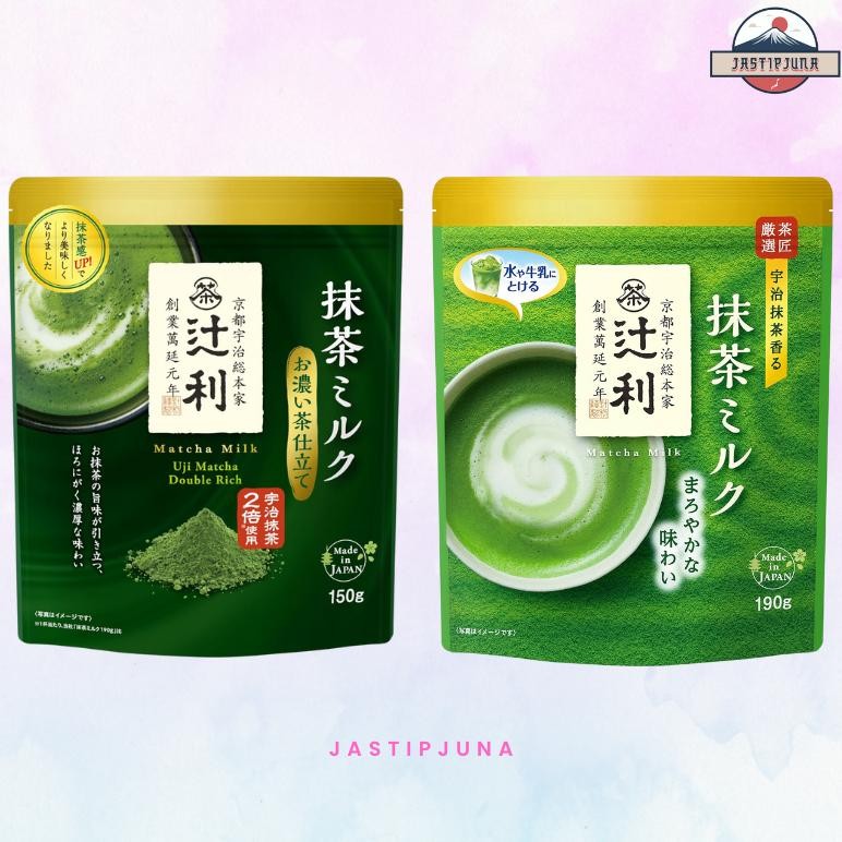 READY INSTANT Tsujiri Matcha Hojicha Matcha - Matcha Milk Tea Japan Jepang