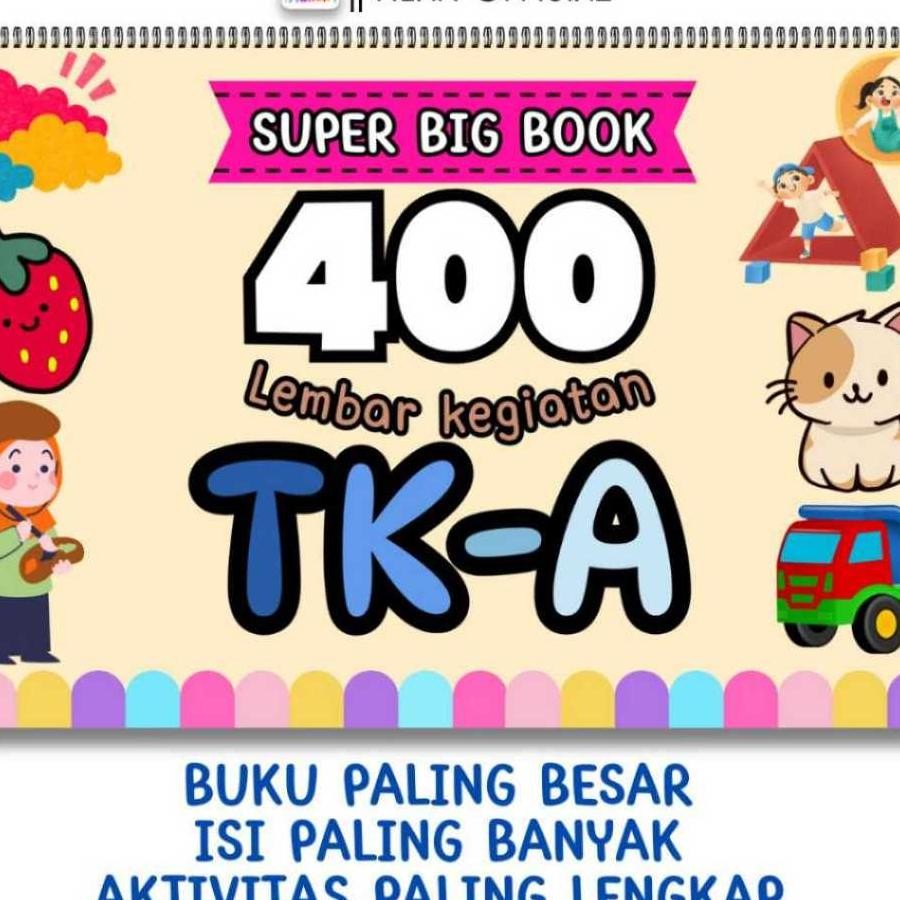 Buku Belajar Anak Smart Bbook 365 Aktivitas Tk A Pintar Ces Menulis Membaca