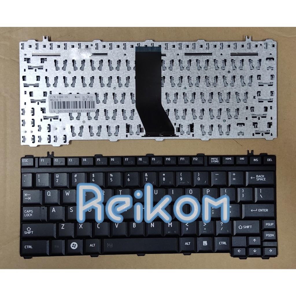 Keyboard Toshiba Satelite A600 T130 T130d T135 T135d U400 U405 U500 U505