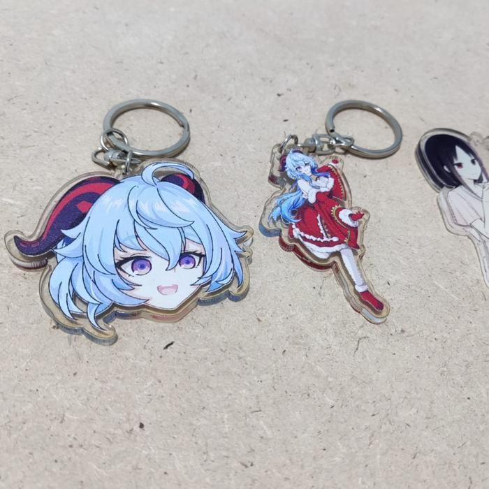 FS Gantungan Kunci Akrilik Custom Murah - Buat Husbu Waifumu jadi nyata