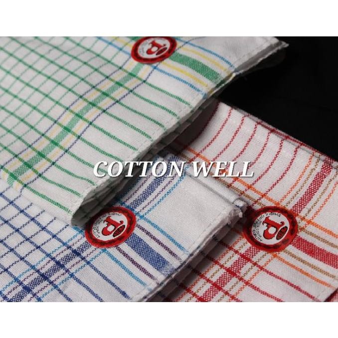 Isi 12Pcs Serbet Dapur Jumbo 72X74 Cm Handuk Makan Full Katun Untuk Hotel Restoran Rumah