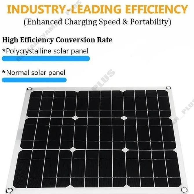 60W-100W Panel Surya Solar Panel + Aki Sprayer Elektrik 12V12Ah Mono Panel Kristal Mono Panel Surya 