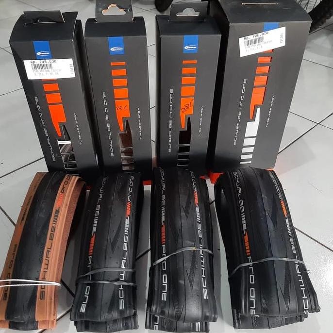 BAN LUAR SCHWALBE PRO ONE 700 x 25C / 700 x 28C / 700 x 30C KEVLAR TLE