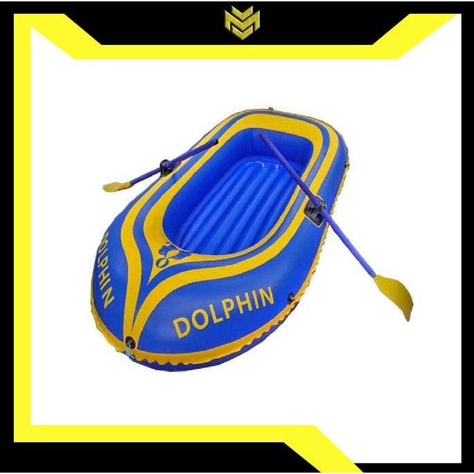 Perahu Karet 2 Orang Folding Inflatable Boat Fishing Boat Kayak LAT