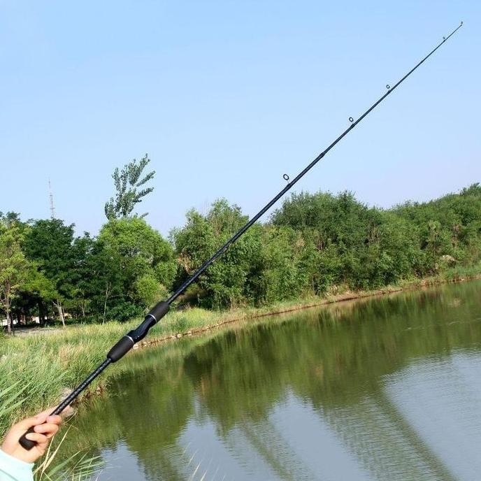 Joran Sogayilang Joran Pancing 1.8M 2 Bagian Eva Handle Joran Bc Carbon Solid Joran Spinning Joran C