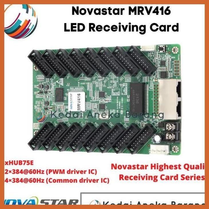 DISCOUNT NOVASTAR MRV416 LED RECEIVING CARD RC VIDEOTRON HUB75 MRV366 MRV316 GOOD QUALITY