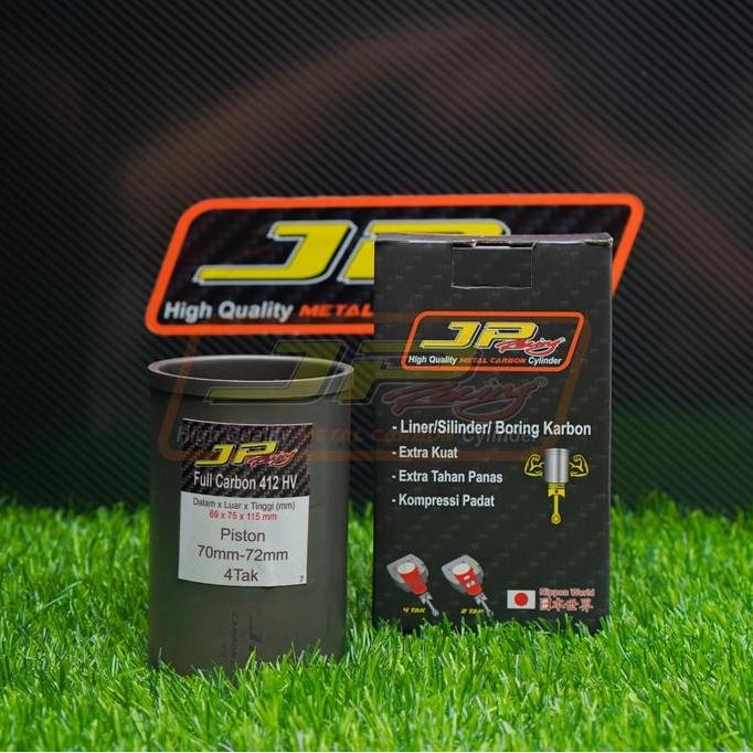 Jp Racing Liner Carbon Utk Piston 70-72 Mm Bahan Full Carbon 412 Hv