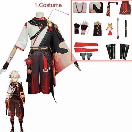 Ready  Cosplay kostum Kazuha genshin impact