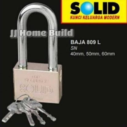 GEMBOK BAJA SOLID 809 L - 50 MM SN PANJANG