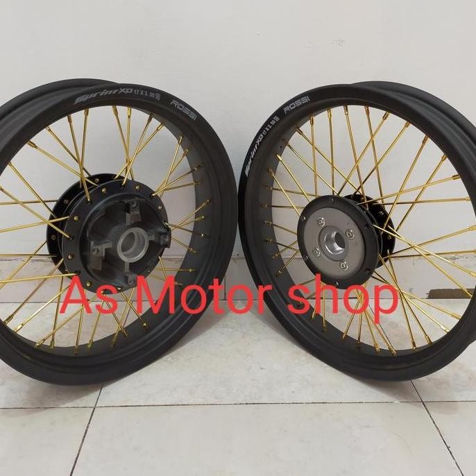 Velg Set Ukuran 300 350 Ring 17 Tromol Set New Megapro Mono Cbr150 Old