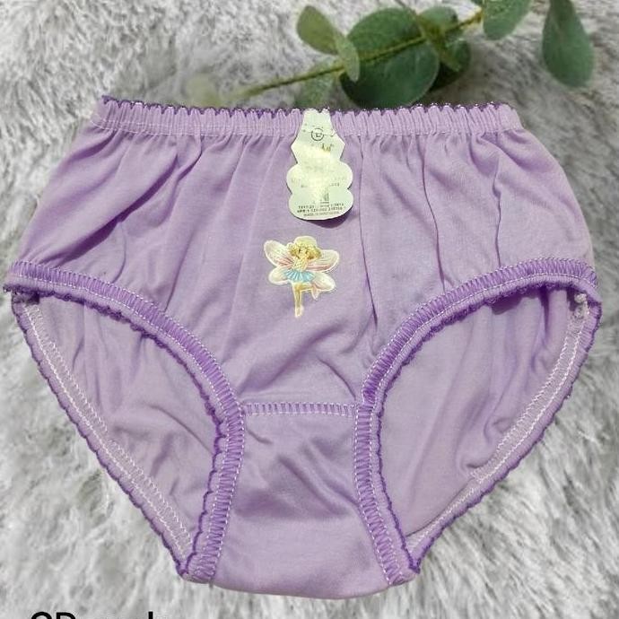 (Good) ( 6 pcs ) PMR celana dalam anak Cewek balita sampai tanggung motif polos karakter // CD anak 