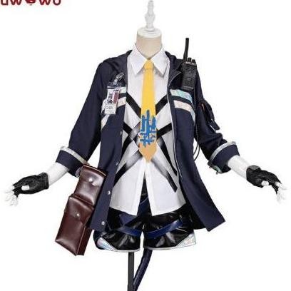 Ready  JACKET CHEN ARKNIGHTS COSPLAY JAKET COSTUME ANIME GAMES