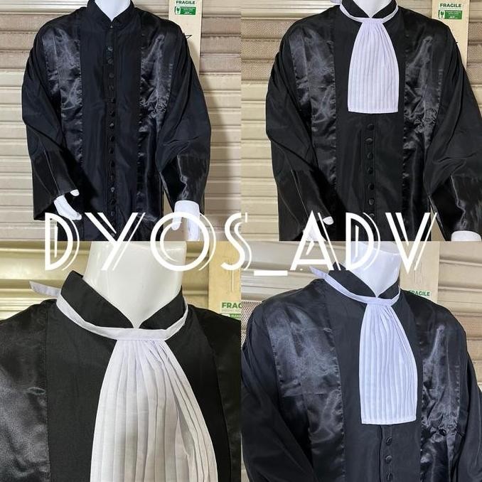 Ready  Toga pengacara advokat jaksa krah sanghai Pria