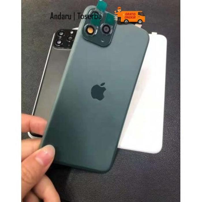 Quality Tempered Glass Back Iphone Xr Bisa Jadi Iphone 11 6.1 Inch Promo