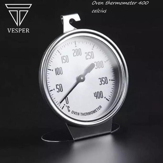Oven thermometer 400 derajat celcius / thermometer stainless 400 derajat celcius