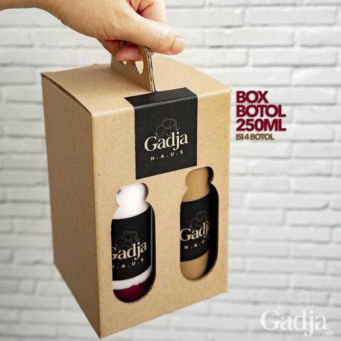 Botol Kale 250, 350, 500, 1000 ML - Kemasan Hampers atau Box Botol