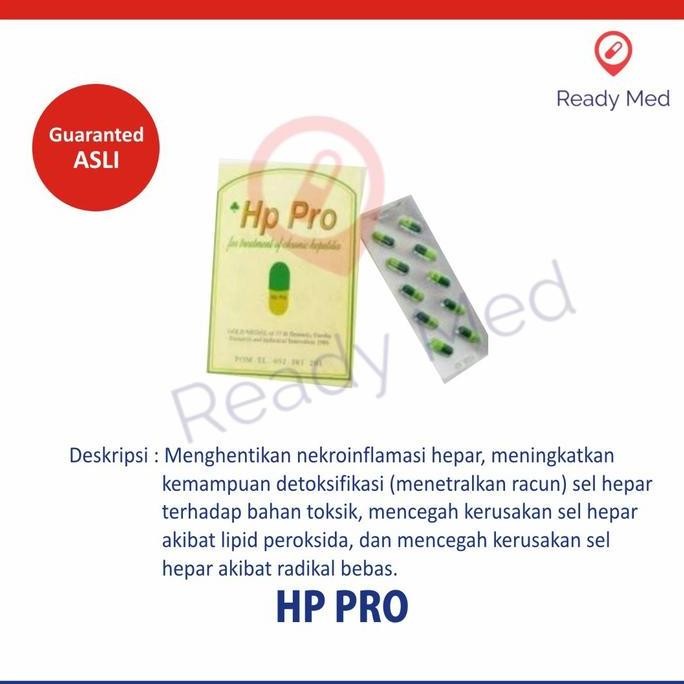 HP PRO Obat memelihara kesehatan fungsi hati isi 10kapsul