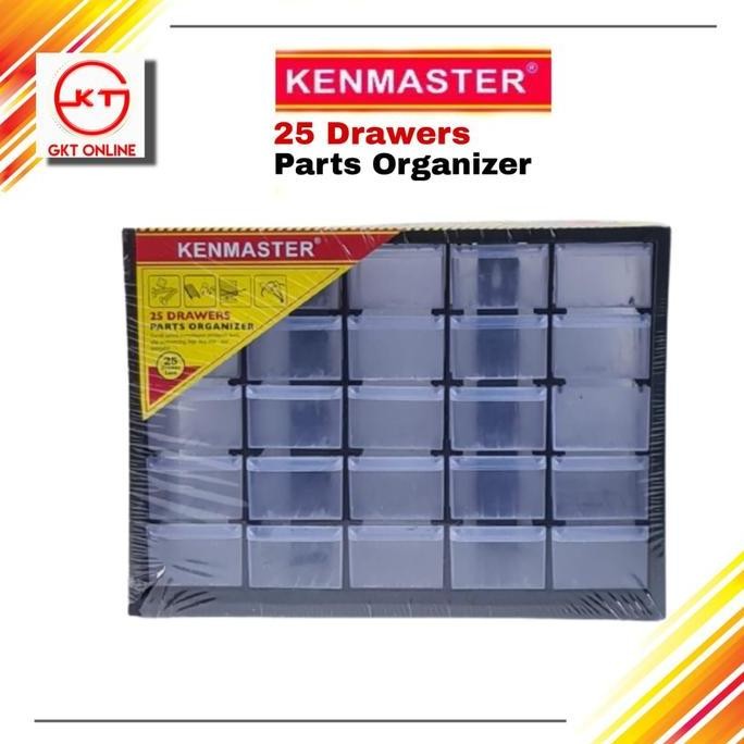 rak susun 25 laci serbaguna plastik / 25 Drawers Kenmaster