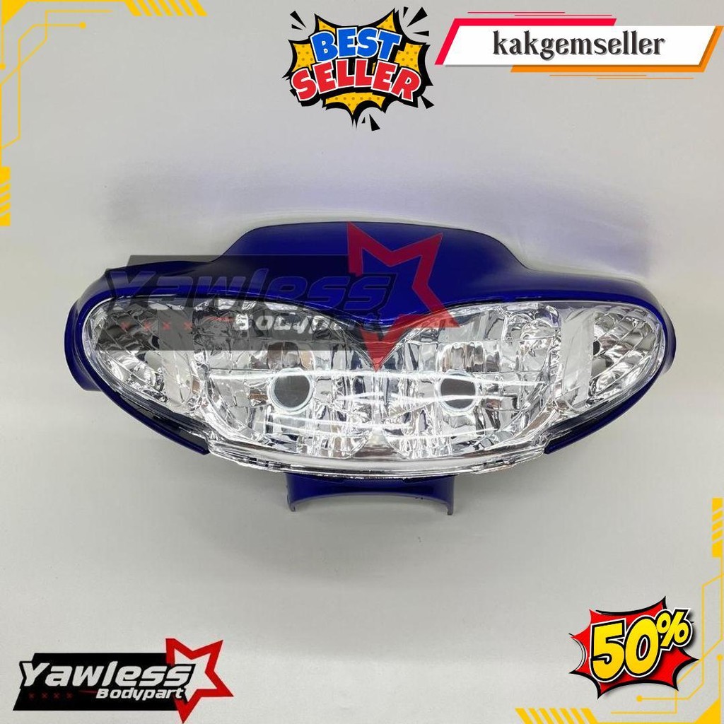 Batok Jupiter Z Lama Depan Dan Reflektor / Batok Kepala Jupiter Lama Tahun 2001 - 2005 Original Prod