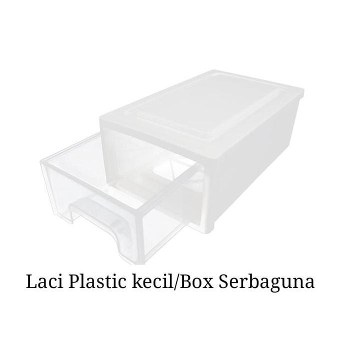 LACI PLASTIK MINIMALIS LACI KECIL TEMPAT BARANG SERBAGUNA KANTOR RUMAH