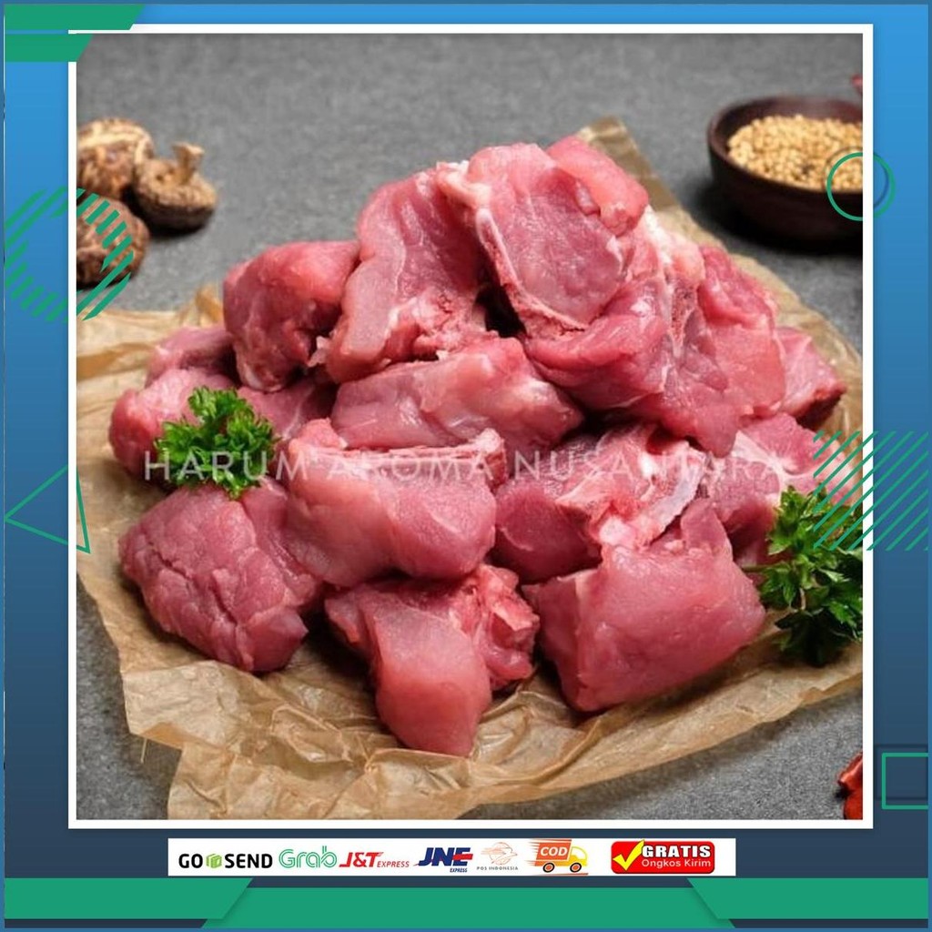 Tulang Babi Bakut Campur / Baikut Babi / Tulang Baku Sop Non Halal
