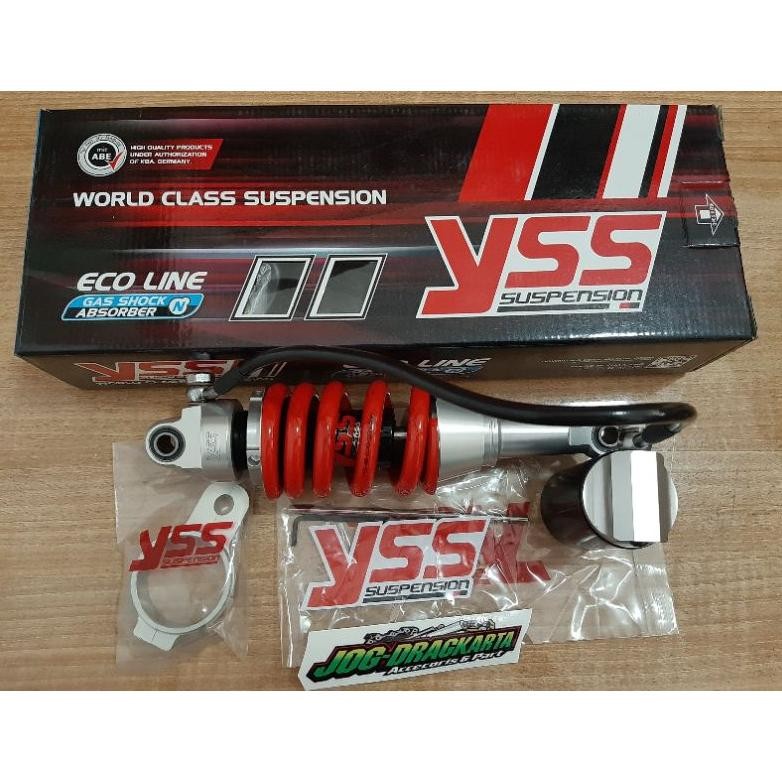 SHOCK SOK MONOSHOCK BELAKANG YSS G SERIES TABUNG PISAH BLACK ORIGINAL YSS THAILAND UNTUK MOTOR NINJA