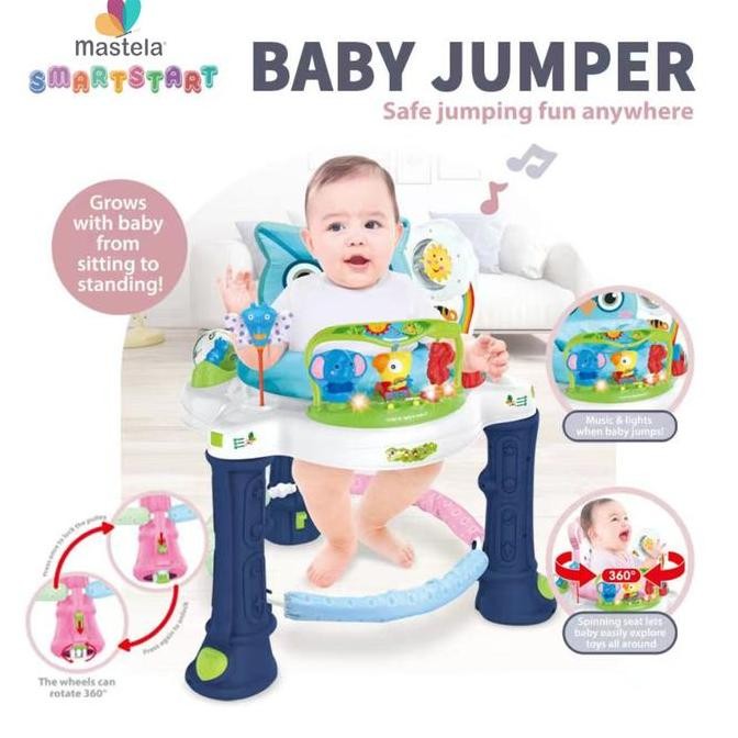 Mastela Baby Walker Jumper Around We Go, Kursi Belajar Jalan Baby Walker Bayi