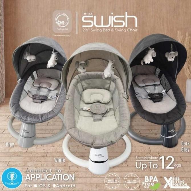Bouncer Swing Babyelle Cozy / Ayunan Bayi Elektrik