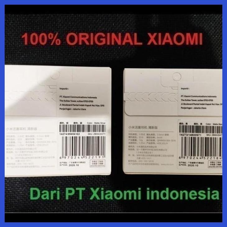 DISCOUNT HEADSET EARPHONE XIAOMI MI A1 / MI 5X / MI MAX 2 / REDMI 4X ORIGINAL PACKING AMAN