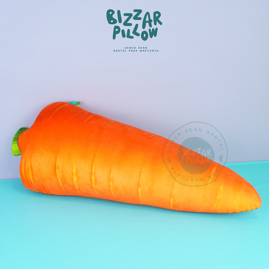 Bizzarpillow Bantal Sayur Wortel size XL BZ393