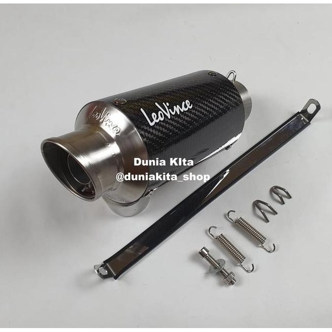 Knalpot Leovince Gp Corsa Carbon Short