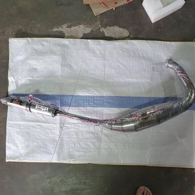 Knalpot Ahau Ninja R/Rr Type 39 Perut L Stainles Original