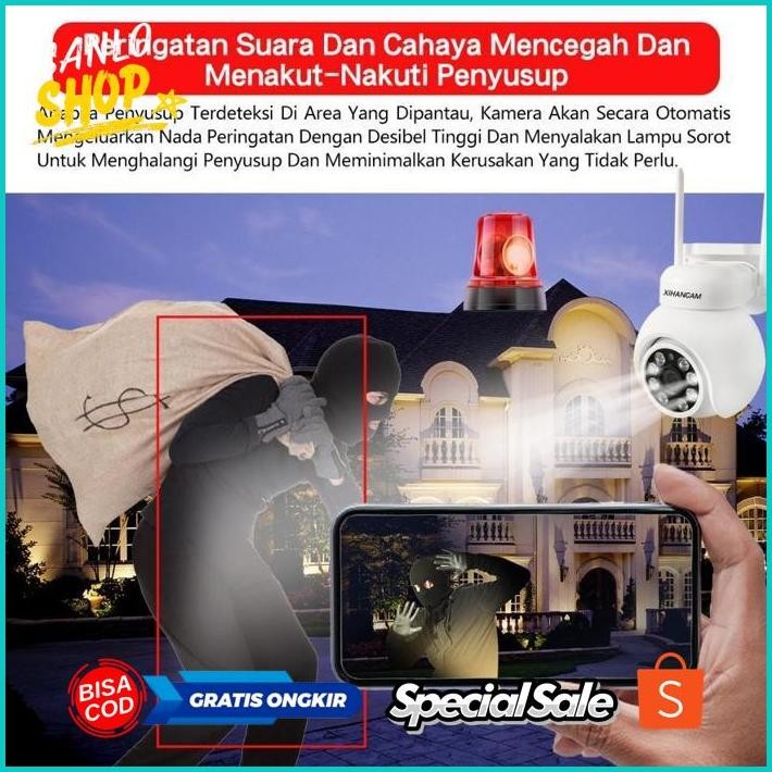 Terlaris Iq45 Xihancam Smart Kamera 4G Sim Card Cctv Outdoor Waterproof 2Mp Kartu Sim 4G Ip Kamera Z