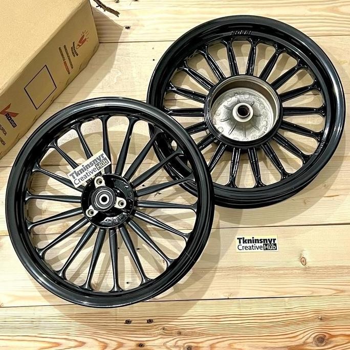 Velg VRossi Galaxy Model Daytona All Yamaha Mio 125 Mio M3 Xeon Hitam