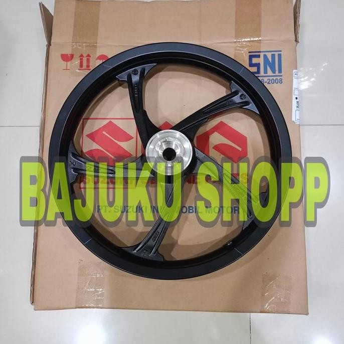 VELG PELEK DEPAN SUZUKI SKYDRIVE 125 ORIGINAL SUZUKI