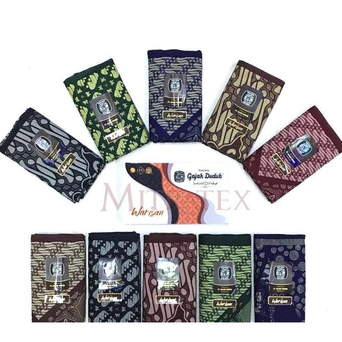 Sarung Gajah Duduk Warisan (Grosir)